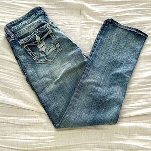 Daytrip Virgo Straight Sz 31R Blue Jeans EUC